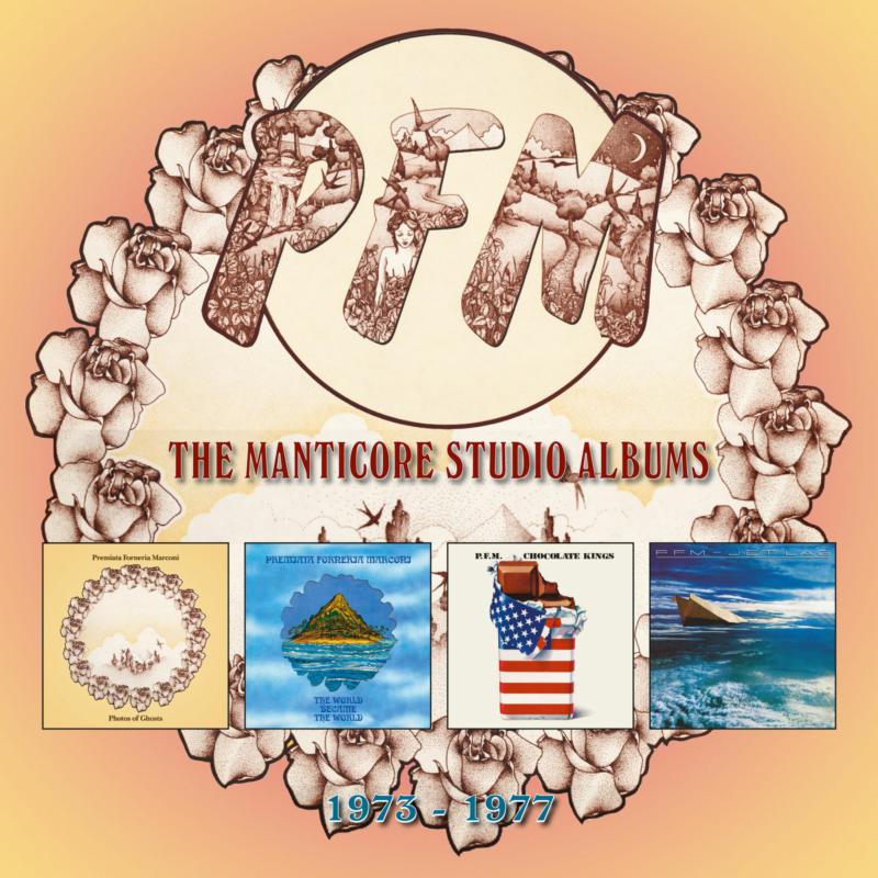 Pfm: Manticore Studio Albums 1973-1977 (Clamshell Boxset) (4CD)