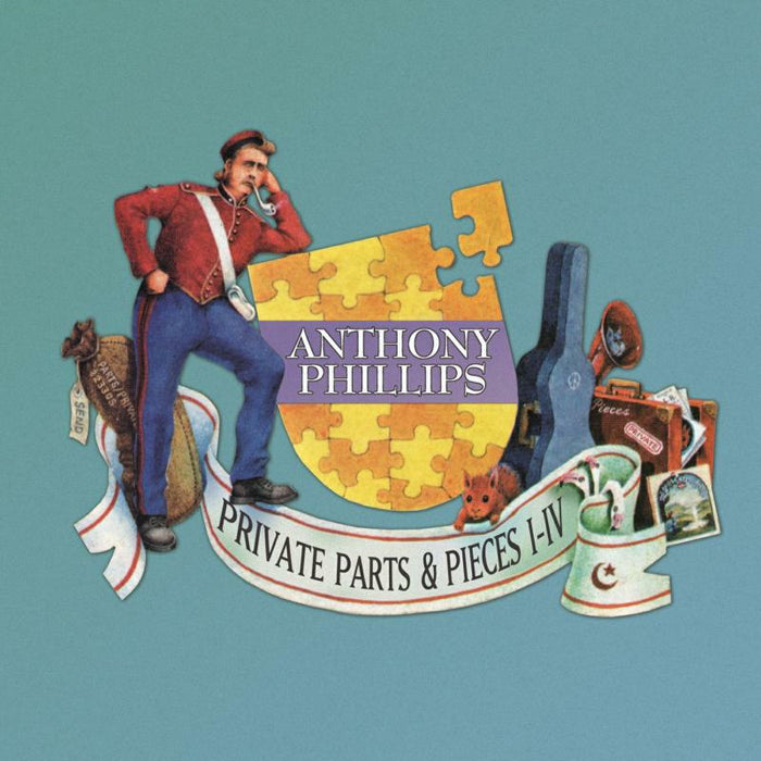 Anthony Phillips: Private Parts & Pieces I-IV: (Deluxe Clamshell Boxset) (5CD)