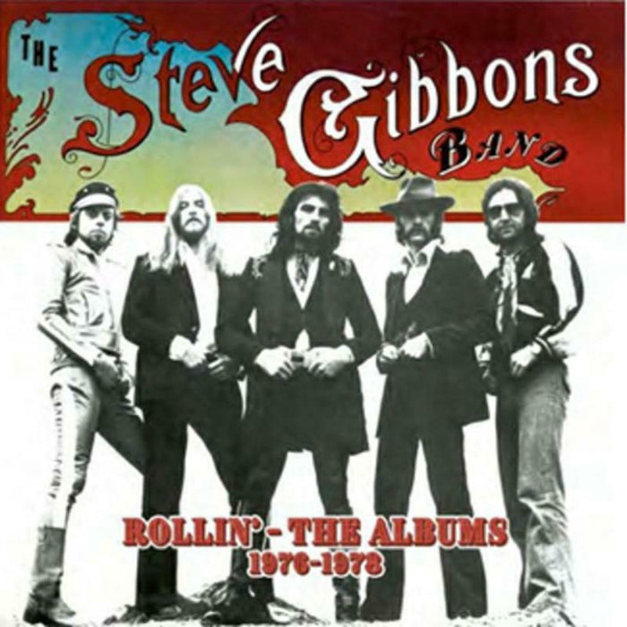 The Steve Gibbons Band: Rollin' - The Albums 1976-1978 (Remastered & Extended Set) (5CD)