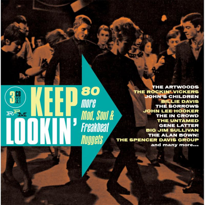 Various Artists: Keep Lookin' - 80 More Mod, Soul & Freakbeat Nuggets