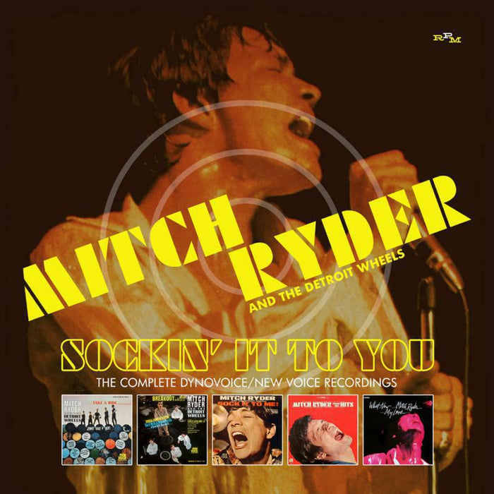 Mitch Ryder & The Detroit Wheels: Sockin' It To You ~ The Complete Dynovoice / New Voice Recordings (3CD)