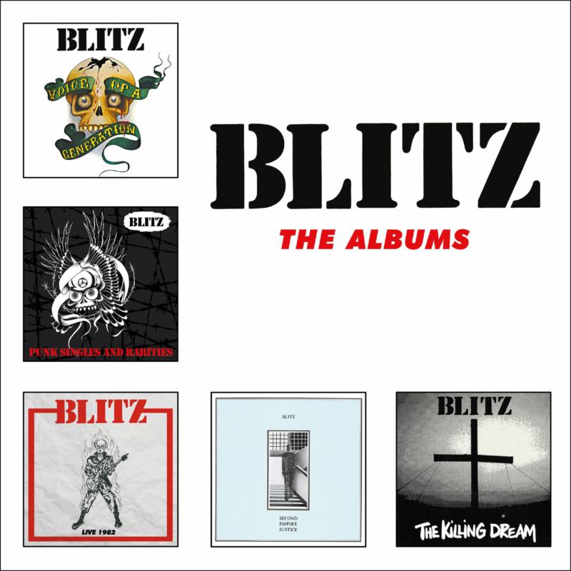 BLITZ: THE ALBUMS: 5CD CLAMSHELL BOXSET