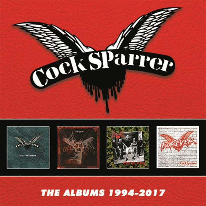 COCK SPARRER: THE ALBUMS 1994-2017: 4CD CLAMSHELL BOXSET