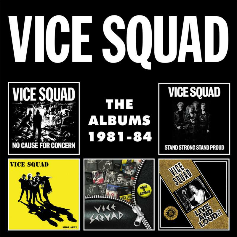 Vice Squad: The Albums 1981-84: 5CD Boxset