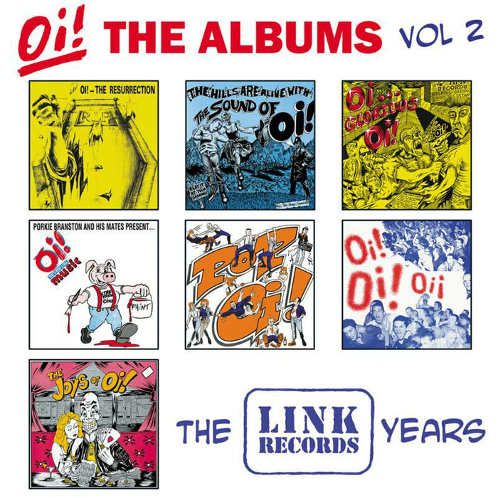 Various Artists: Oi! The Albums - Vol 2 - The Link Years (7CD Clamshell Box Set)
