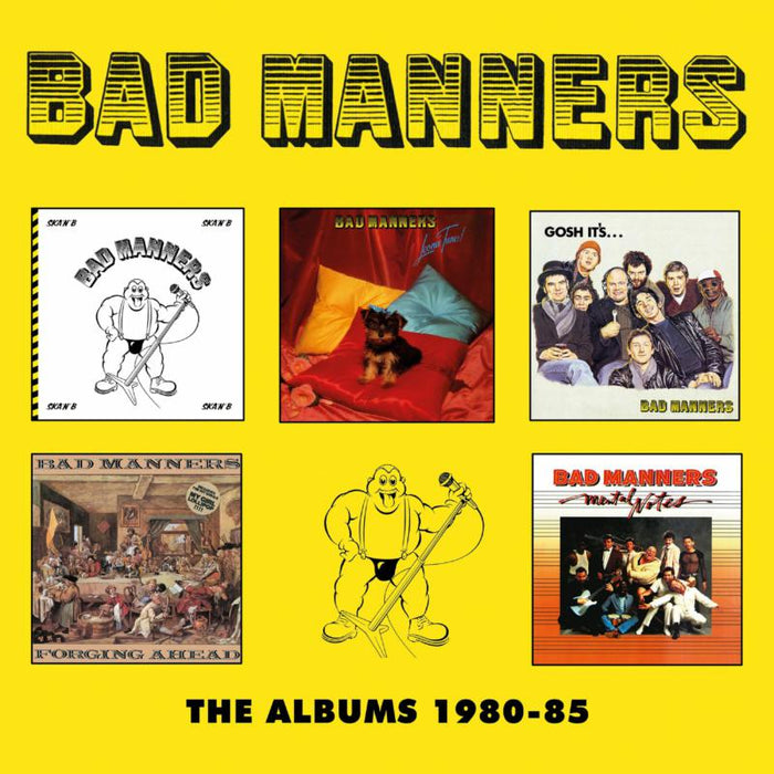 BAD MANNERS: THE ALBUMS 1980-85: 5CD CLAMSHELL BOXSET