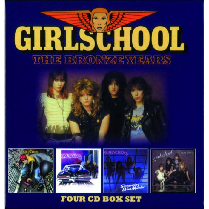 Girlschool: The Bronze Years -4CD Boxset