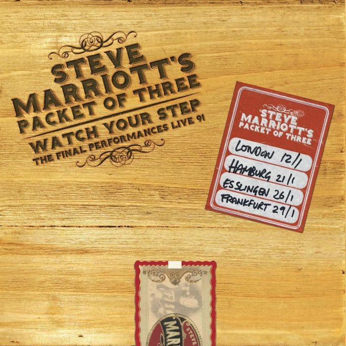 Steve Marriott's Packet Of Three: Watch Your Step ~ The Final Performances Live '91 (Deluxe Boxset)