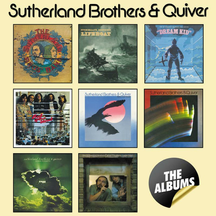 Sutherland Brothers & Quiver - The Albums (Clamshell Boxset) (8CD) - CDLEMBOX237