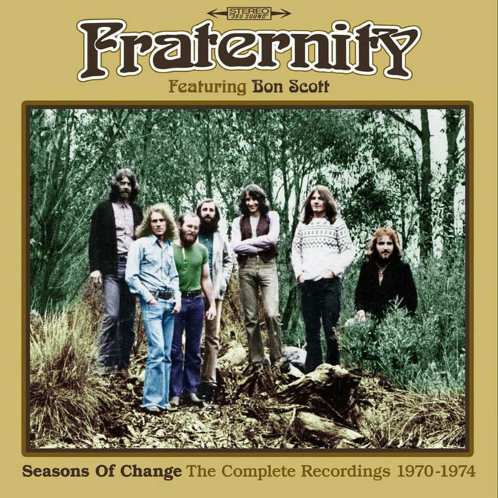Fraternity: Seasons Of Change ~ The Complete Recordings 1970-1974: 3CD Capacity Wallet