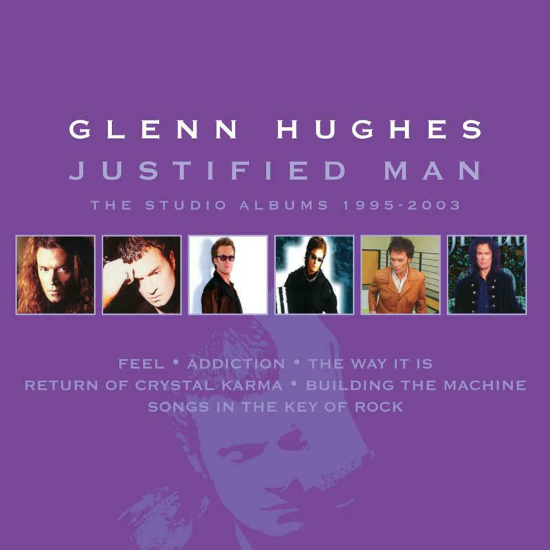 Glenn Hughes: Justified Man: The Studio Albums (1995-2003) (6CD)