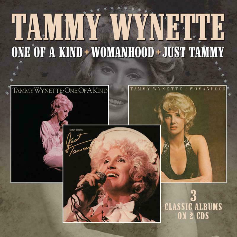 Tammy Wynette: One Of A Kind / Womanhood / Just Tammy (2CD)