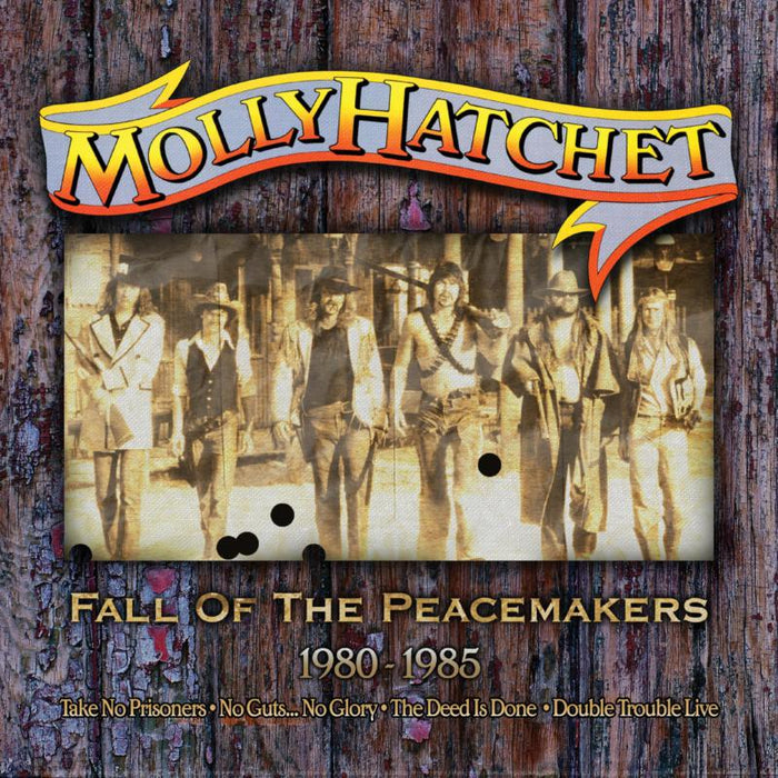 MOLLY HATCHET: FALL OF THE PEACEMAKERS 1980-1985: 4CD CLAMSHELL BOXSET