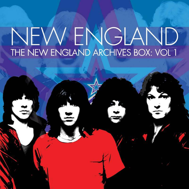 New England: The New England Archives Box: Vol 1: 5CD Clamshell Boxset