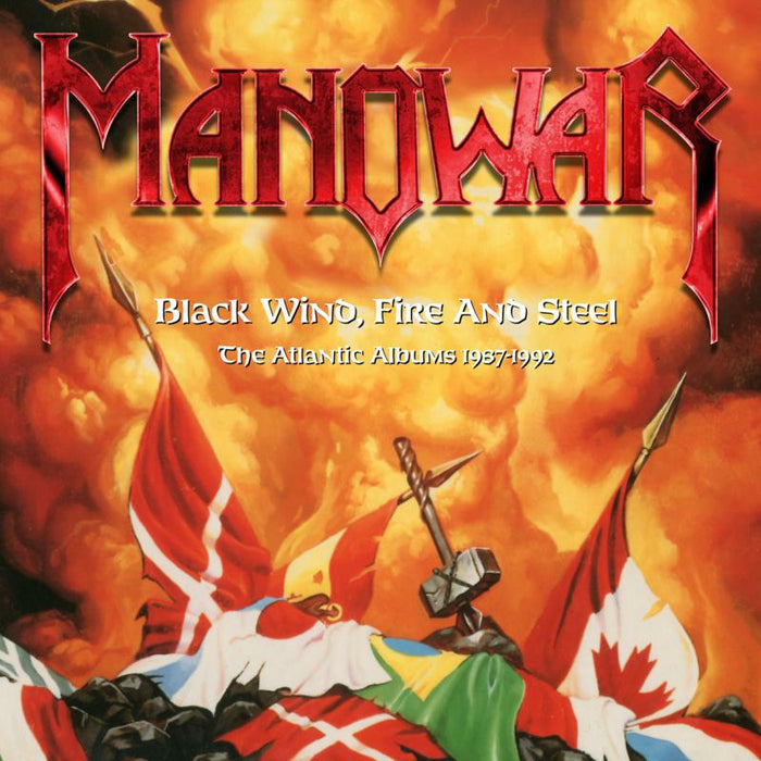 Manowar: Black Wind, Fire And Steel ~ The Atlantic Albums 1987-1992: 3CD Remastered Clamshell Boxset