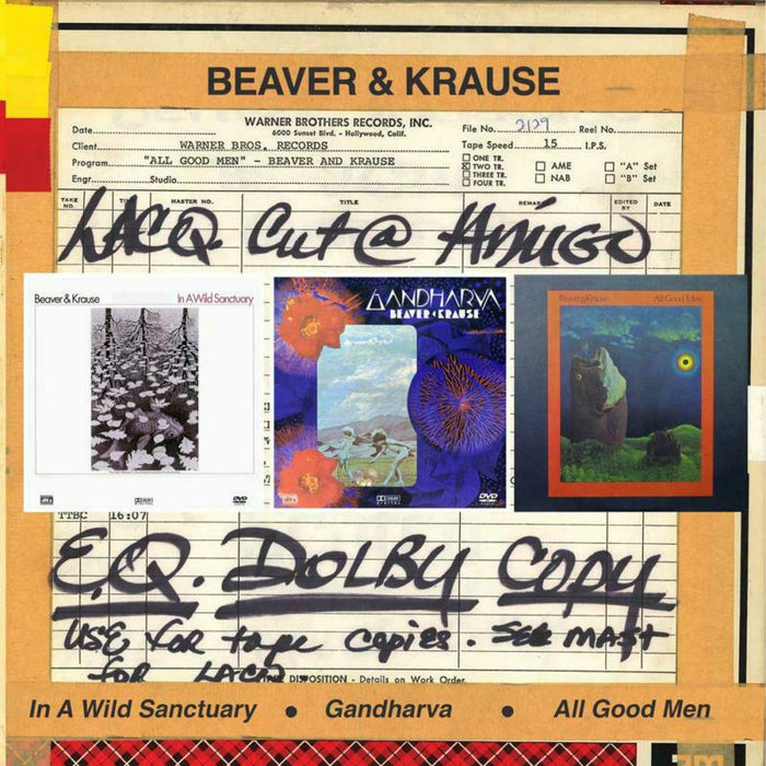 Beaver & Krause: In A Wild Sanctuary / Gandharva / All Good Men (2CD)