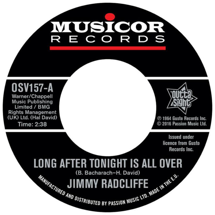 Jimmy Radcliffe: Long After Tonight Is All Over