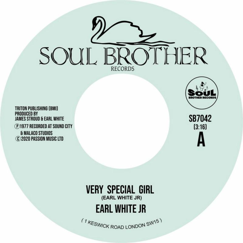 Earl White Jr: Very Special Girl / Never Fall In Love Again
