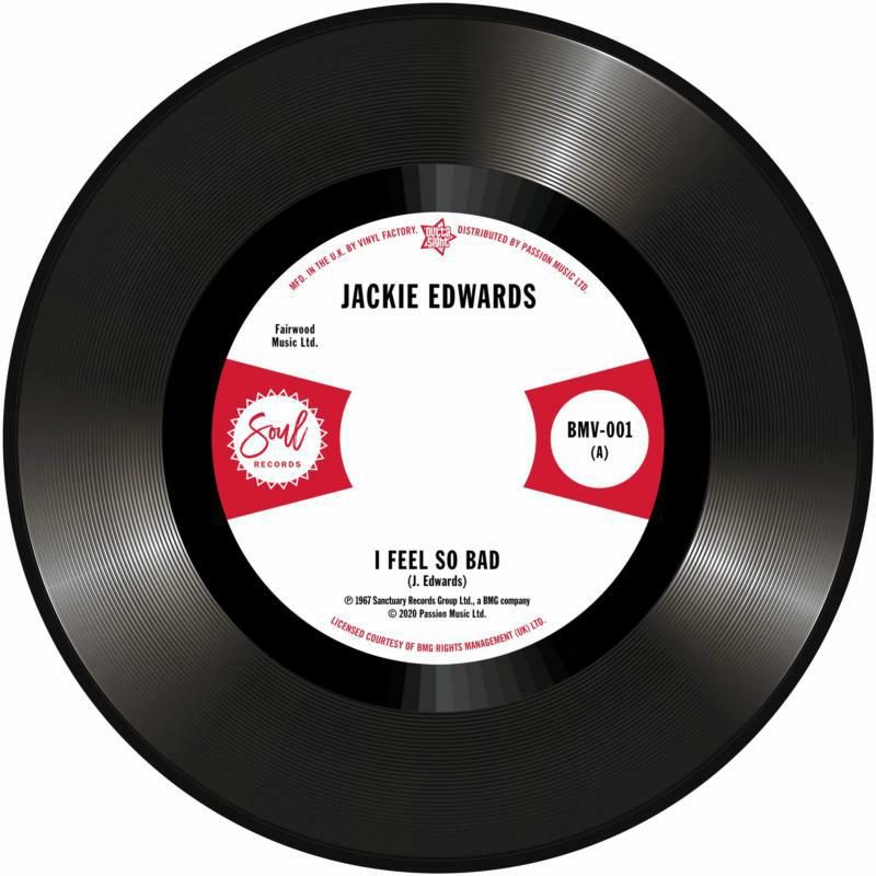 Jackie Edwards / Del Davis: I Feel So Bad / Baby Don't Wake Me (7)