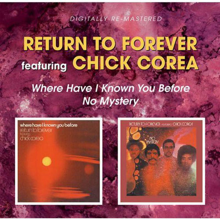 Return To Forever Feat Chick C: Where Have Known U Before