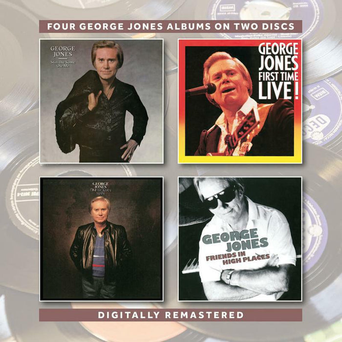 George Jones: Still The Same Ole Me / First Time Live! / One Woman Man / Friends In High Places (2CD)