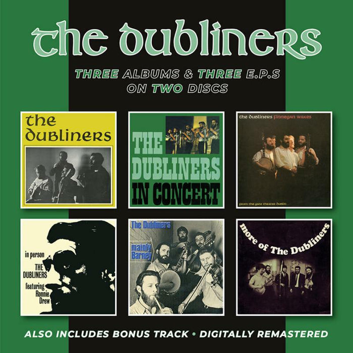 The Dubliners: The Dubliners/In Concert/Finnegan Wakes/In Person + Mainly Barney (2CD)