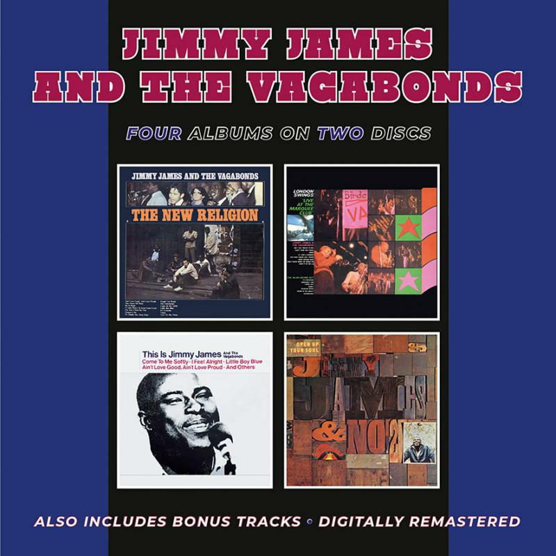 Jimmy James & The Vagabonds: The New Religion / London Swings 'Live At The Marquee Club' / This Is Jimmy James And The Vagabonds / Open Up Your Soul (Plus Bonus Tracks) (2CD)