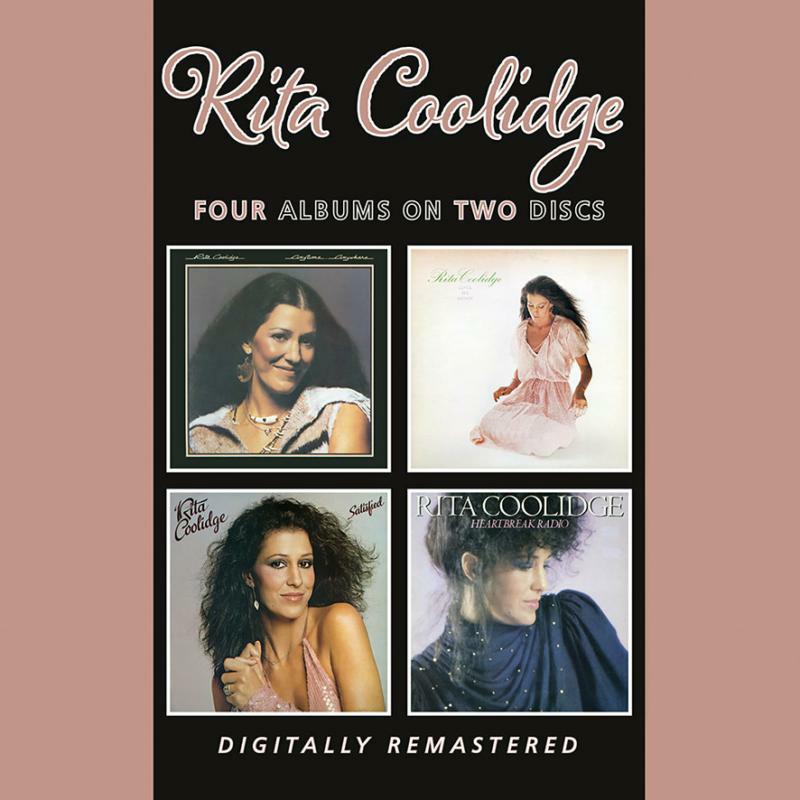 Rita Coolidge: Anytime-Anywhere / Love Me Again / Satisfied / Heartbreak Radio (2CD)