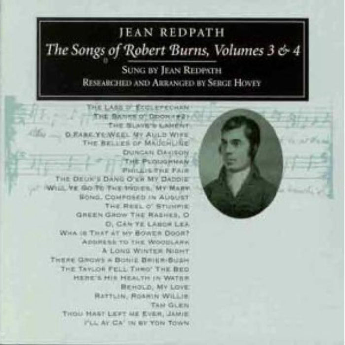 Jean Redpath: Songs Of Robert Burns Volumes 3 & 4