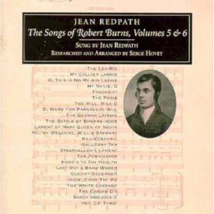 Jean Redpath: The Songs Of Robert Burns Volumes 5 & 6