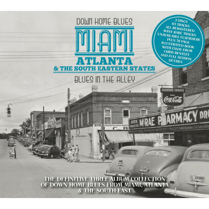 Various Artists: Down Home Blues: Miami, Atlanta & The South Eastern States - Blues In The Alley (3CD)