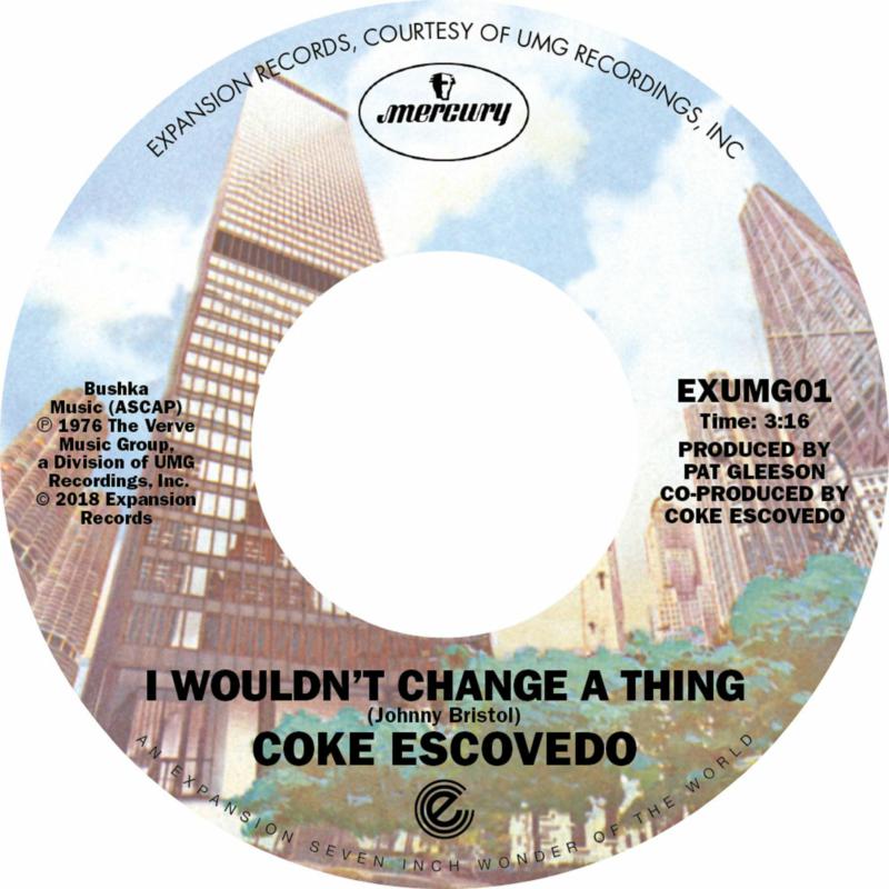 Coke Escovedo: I Won't Change A Thing / Rebirth