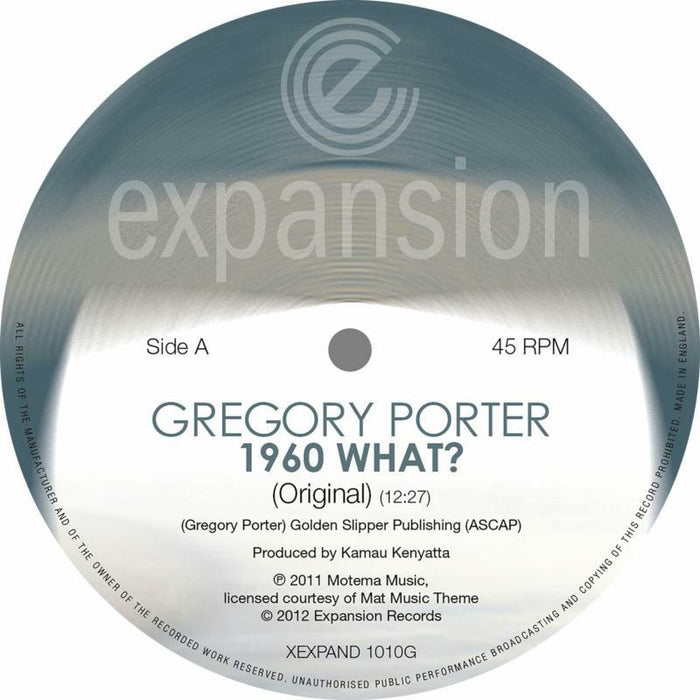 Gregory Porter: 1960 What? 12