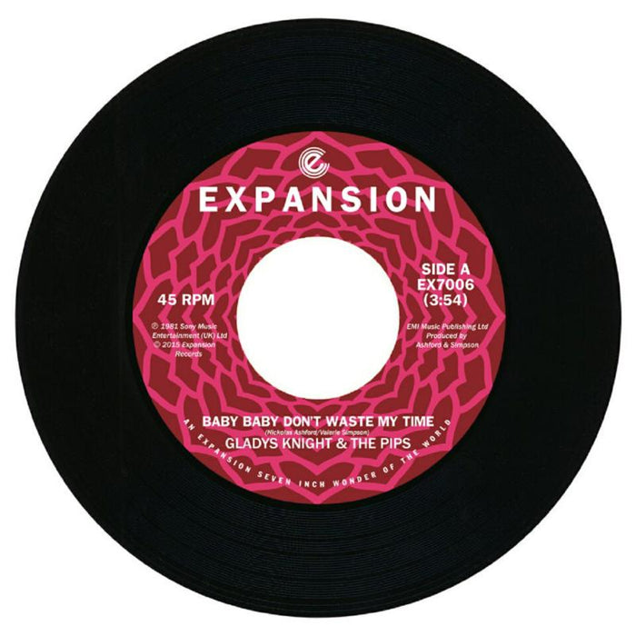 Gladys Knight & The Pips: Baby Baby Don't Waste My Time / If You Ever Need Somebody