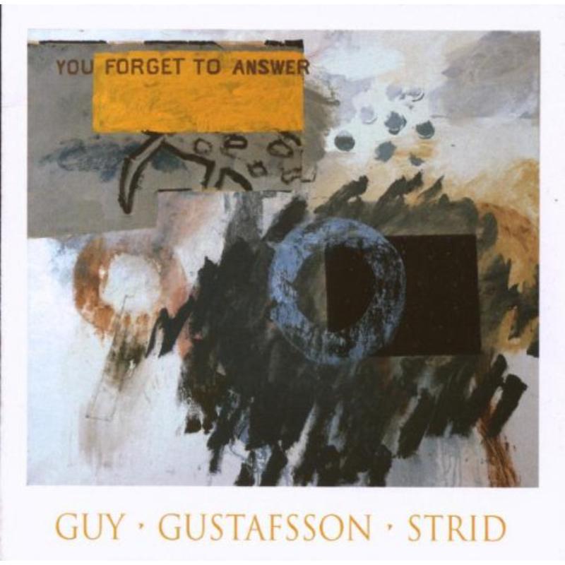 Barry Guy, Mats Gustafsson & Raymond Strid: You Forget To Answer