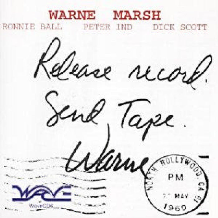 Warne Marsh: Release Record - Send Tape