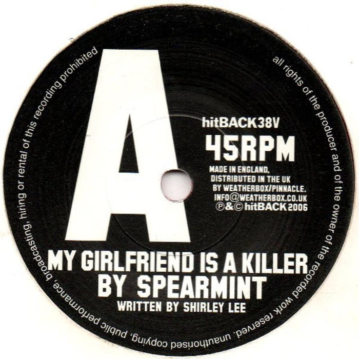 Spearmint: My Girlfriend Is A Killer