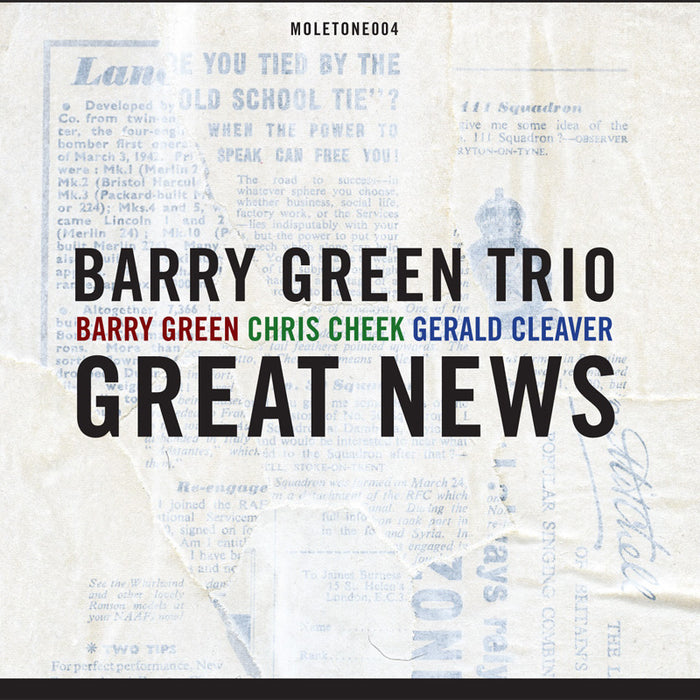 Barry Green Trio: Great News