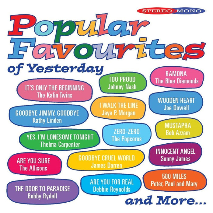Various Artists: Popular Favourites of Yesterday