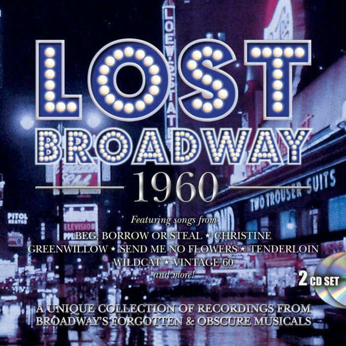 Various Artists: Lost Broadway 1960 - Broadway's Forgotten & Obscure Musicals (Original Broadway Cast Recordings) (2CD)