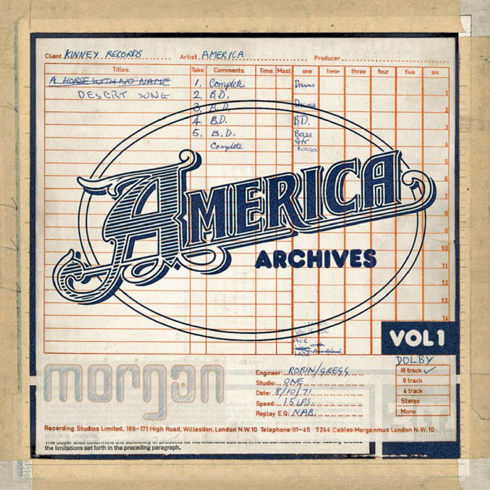 America: Archives Vol.1 CD