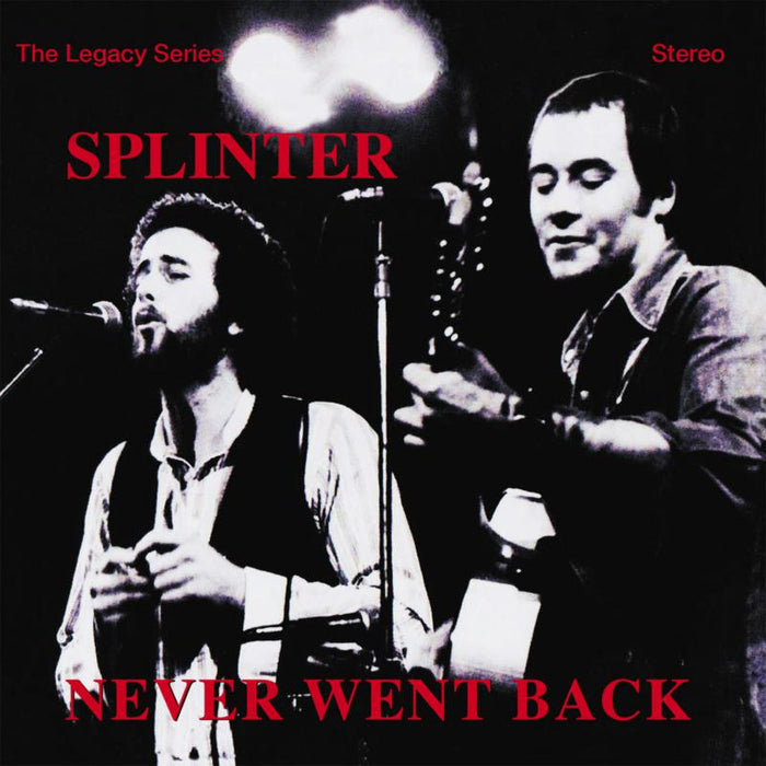 Splinter: Never Went Back CD