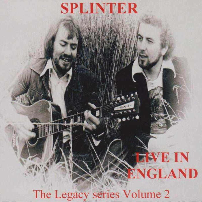 Splinter: Live In England CD