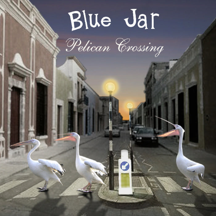 Blue Jar: Pelican Crossing