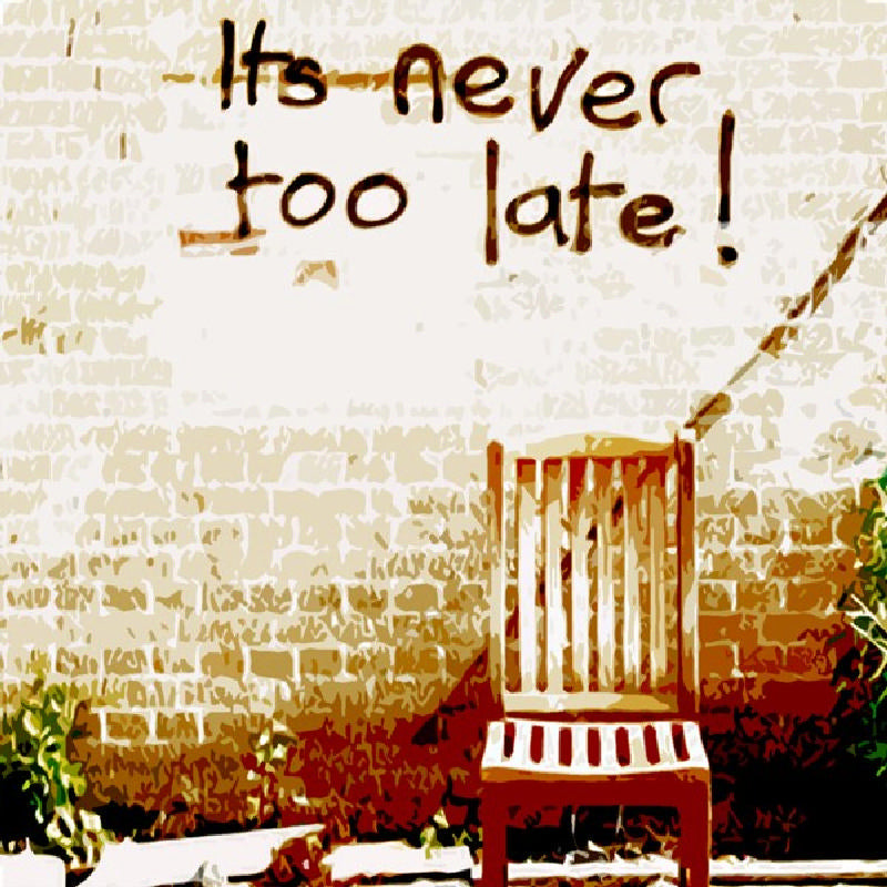 Nine Below Zero: It's Never Too Late!