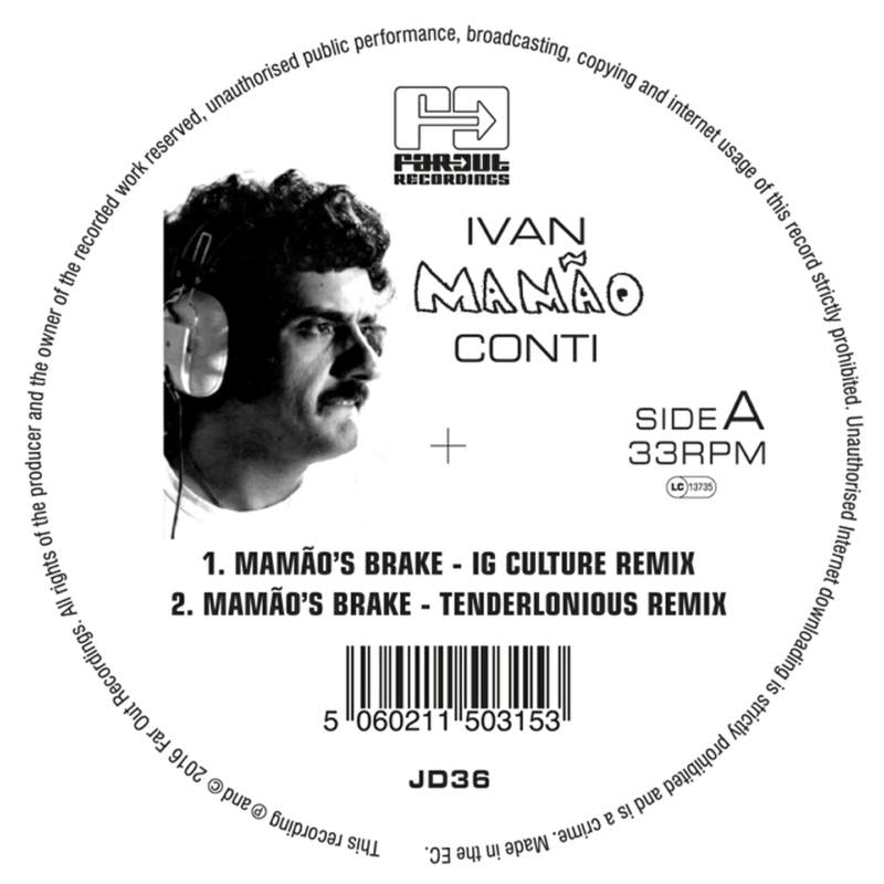 Ivan Conti: Mamao's Brake/ Ah Que Legal (IG Culture & 22a Remixes)