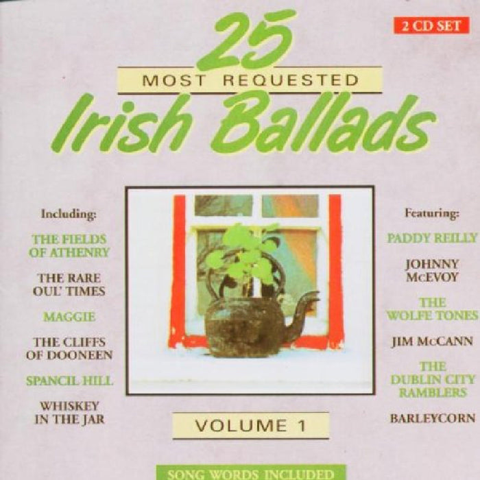 Various Artists: 25 Most Requested Irish Ballads