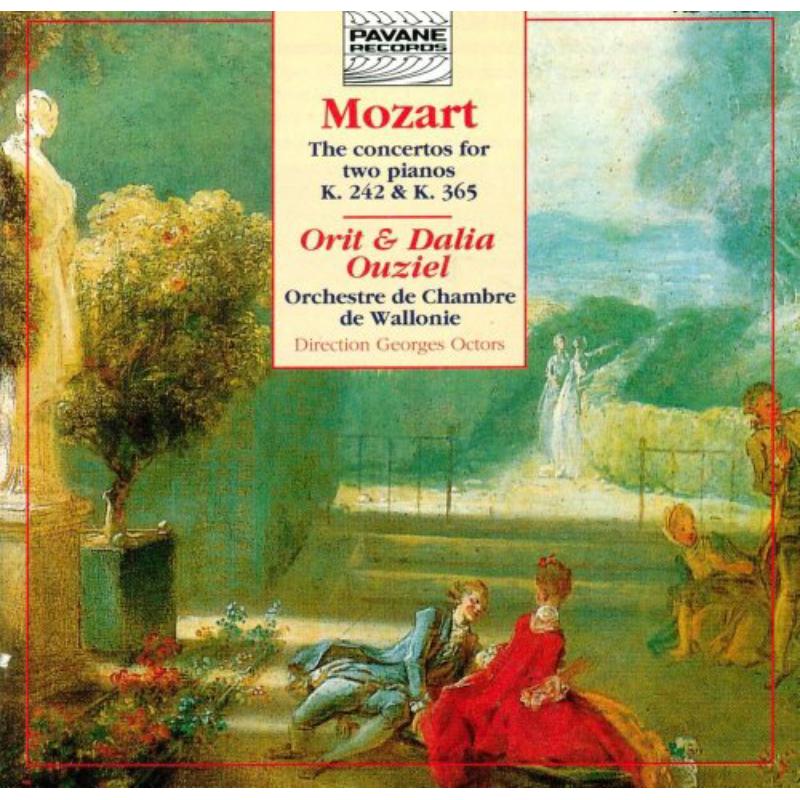 Ouziel: Concertos for two pianos  KV 242 & 365