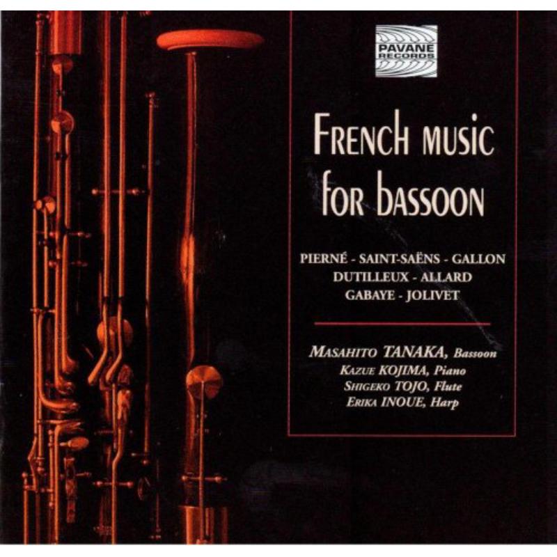 Tanaka/kojima/tojo/inoue: French Music for bassoon