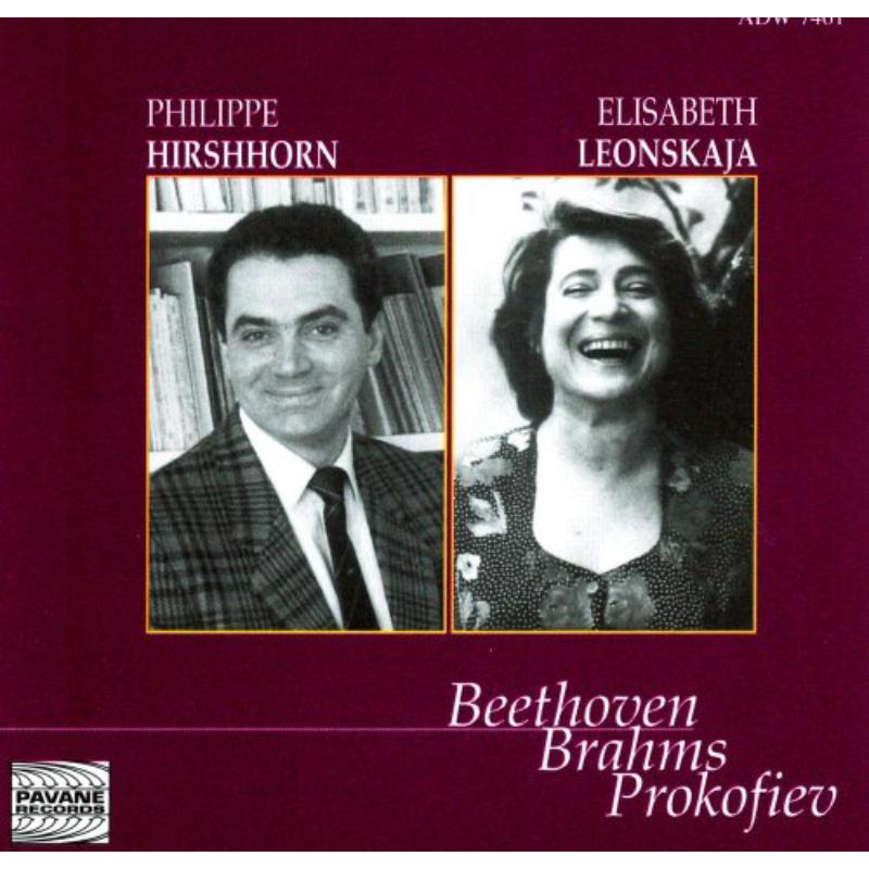 Hirshhorn/leonskaja: Sonatas for violin and piano